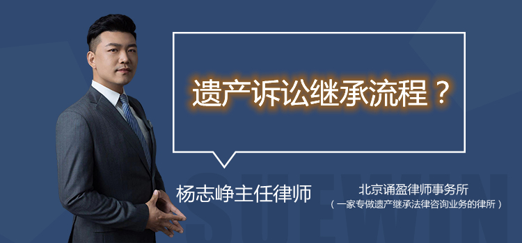 遗产诉讼继承流程?